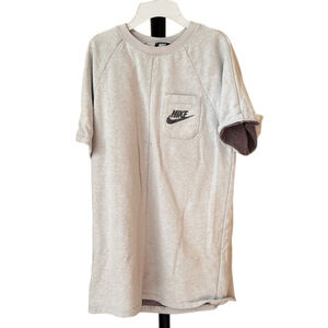 Nike Girls Grey Shirt Dress